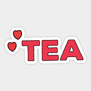 I Love Tee Sticker